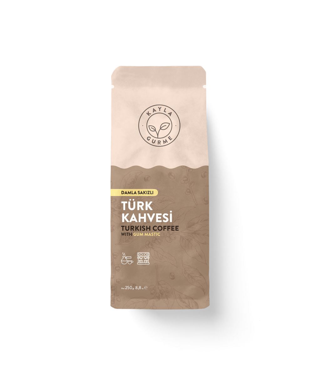 Türk Kahvesi Damla Sakızlı 250 Gr.